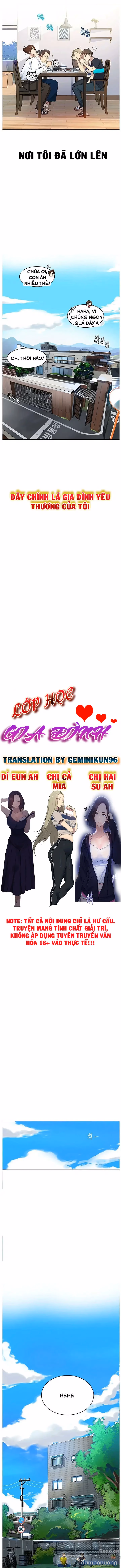 Cả nhà mở lớp dạy yêu cho tôi 