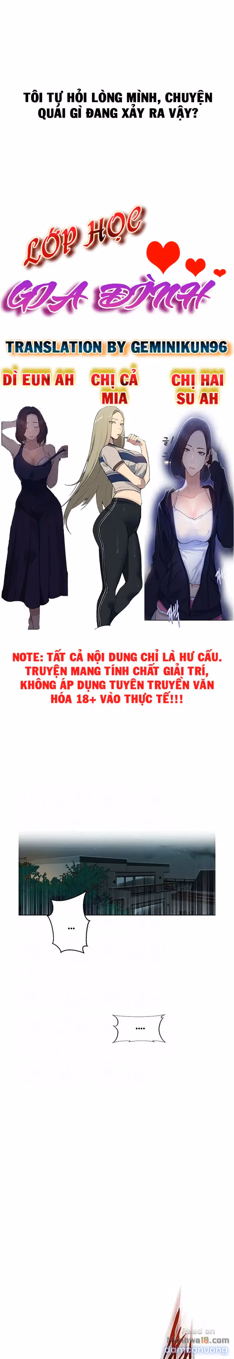 Cả nhà mở lớp dạy yêu cho tôi 