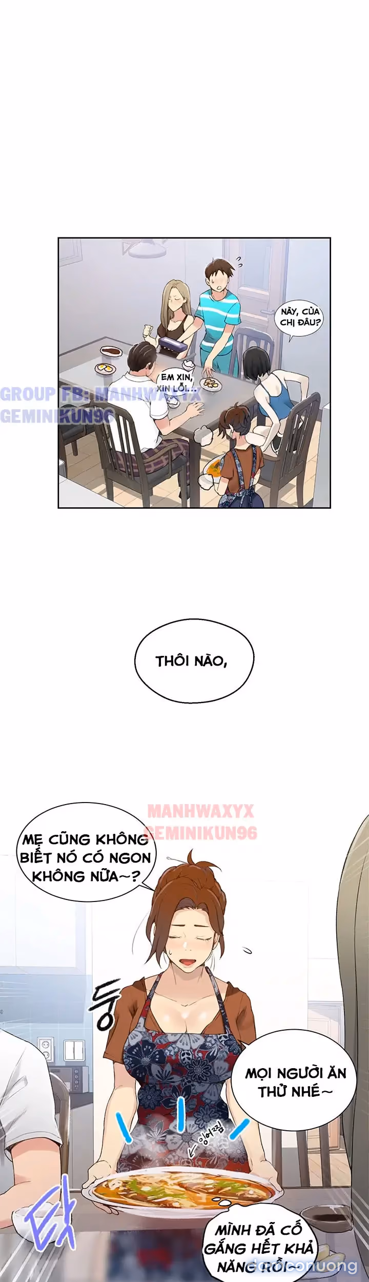 Cả nhà mở lớp dạy yêu cho tôi 