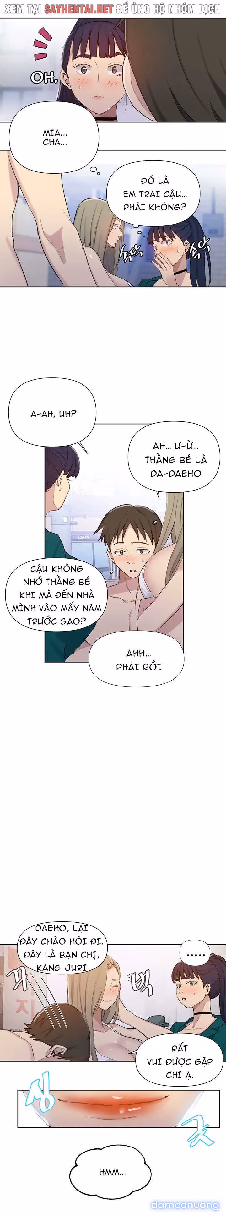 Cả nhà mở lớp dạy yêu cho tôi 