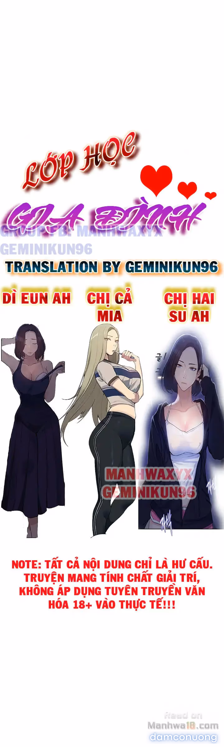 Cả nhà mở lớp dạy yêu cho tôi 