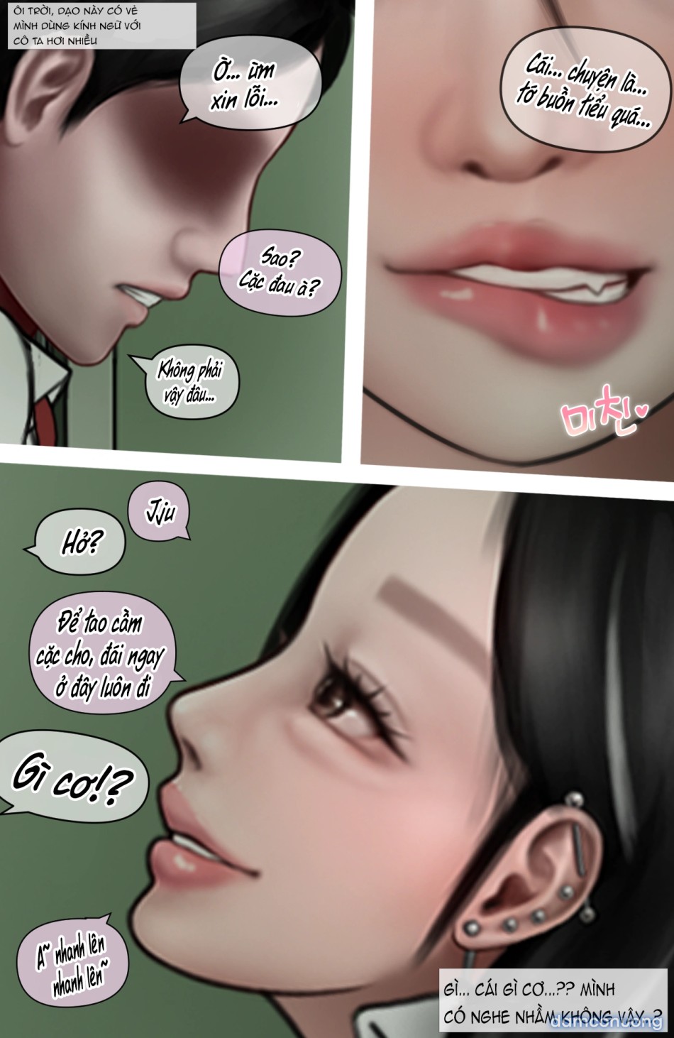 Gái Du Côn X Wibu Đụt Cận Trĩ 
