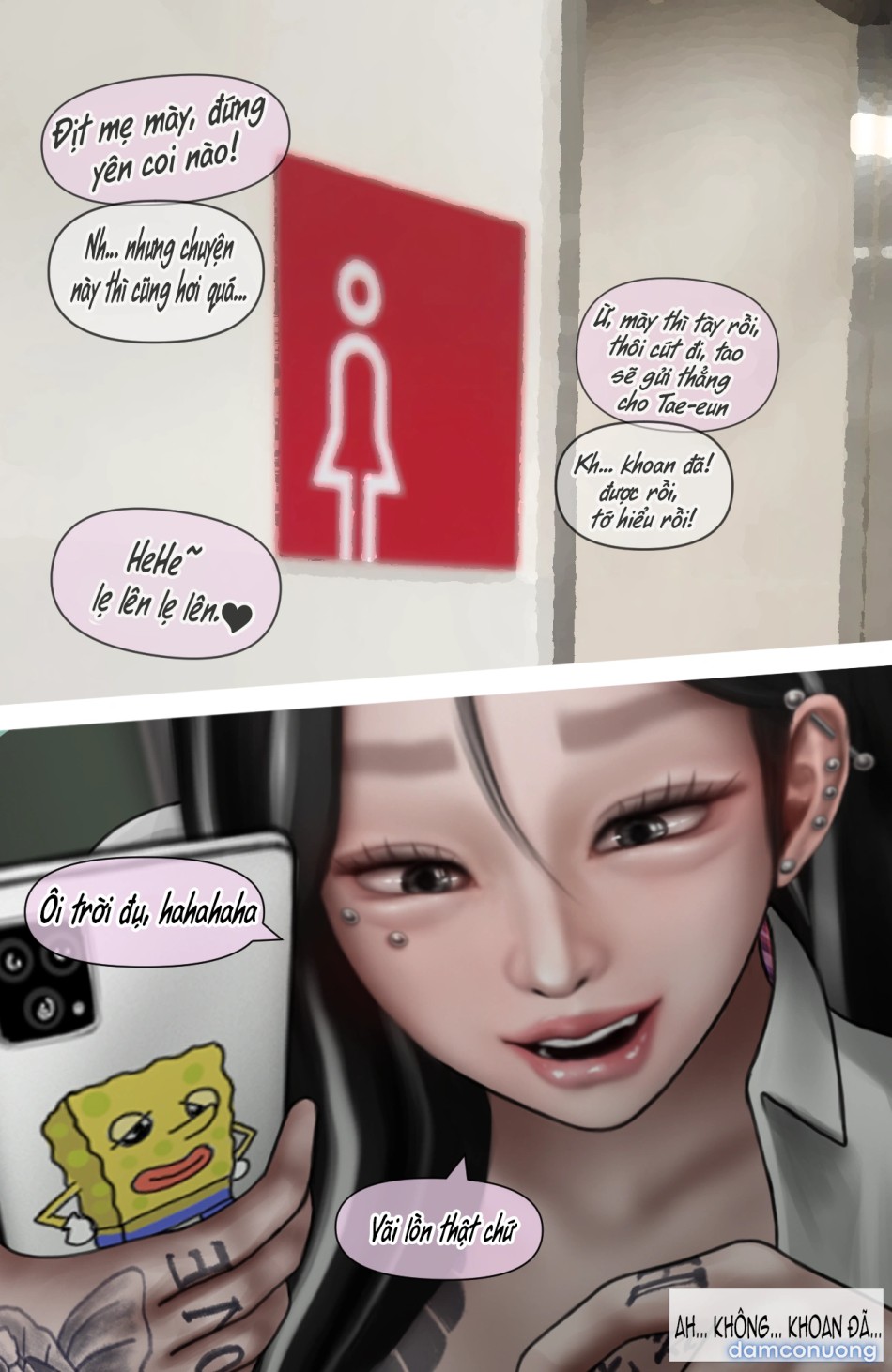 Gái Du Côn X Wibu Đụt Cận Trĩ 