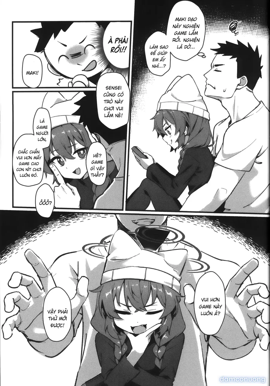 Maki! Bớt chơi game lại đi em!! 