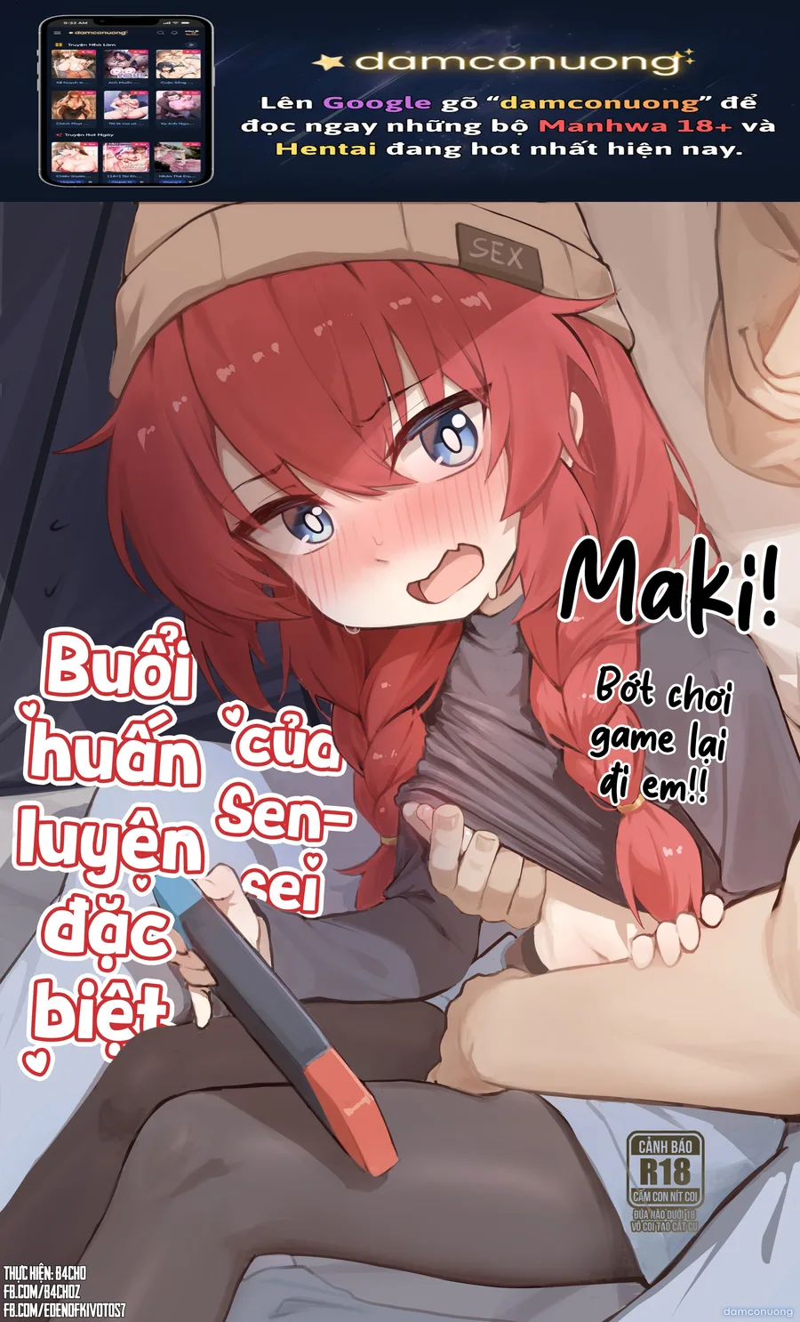 Maki! Bớt chơi game lại đi em!! - Buổi huấn luyện đặc biệt của Sensei 