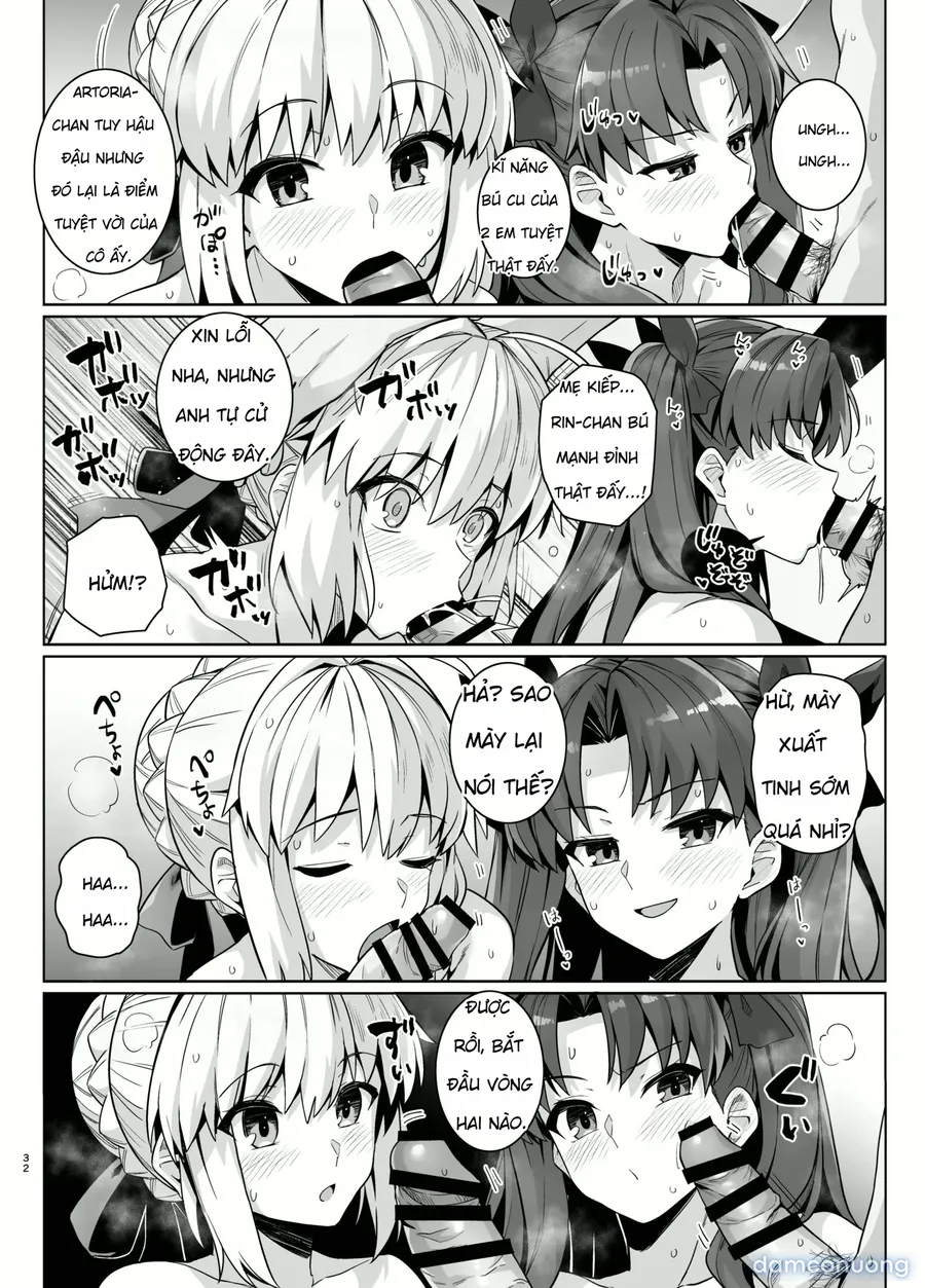 Saber-san Yarimoku Nanpamachi Pool Hen + Omake Mini CG Shuu 