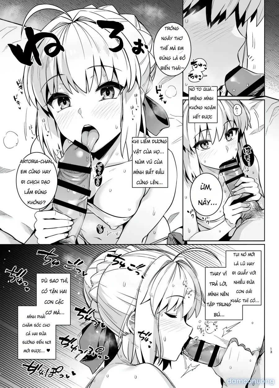 Saber-san Yarimoku Nanpamachi Pool Hen + Omake Mini CG Shuu 