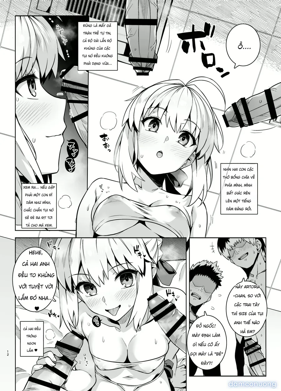 Saber-san Yarimoku Nanpamachi Pool Hen + Omake Mini CG Shuu 