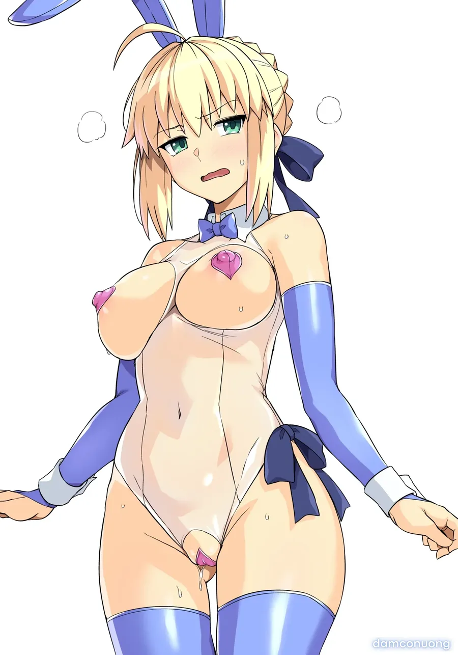 Saber-san Yarimoku Nanpamachi Pool Hen + Omake Mini CG Shuu 