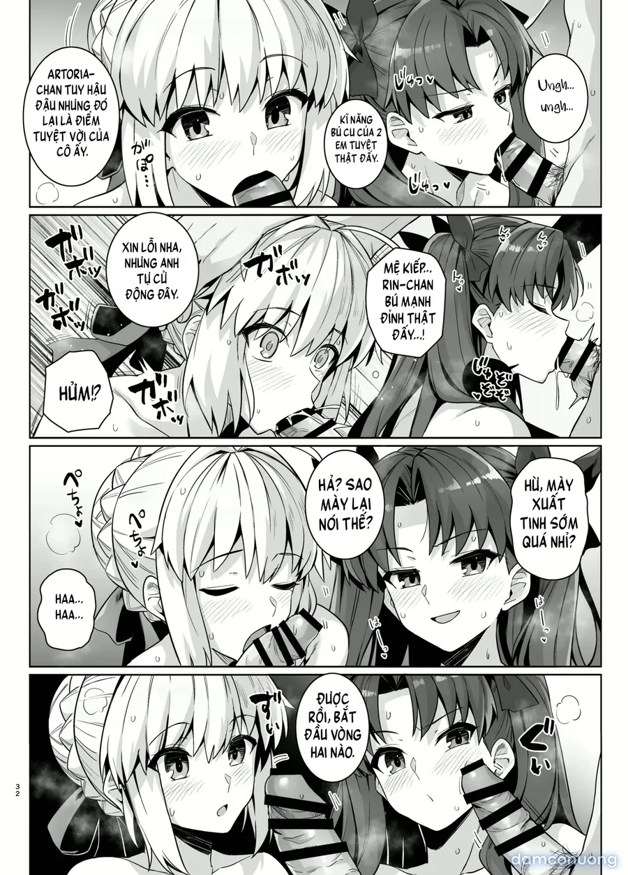 Saber-san Yarimoku Nanpamachi Pool Hen + Omake Mini CG Shuu 