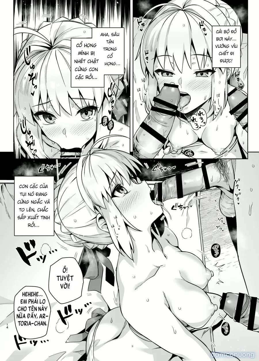Saber-san Yarimoku Nanpamachi Pool Hen + Omake Mini CG Shuu 