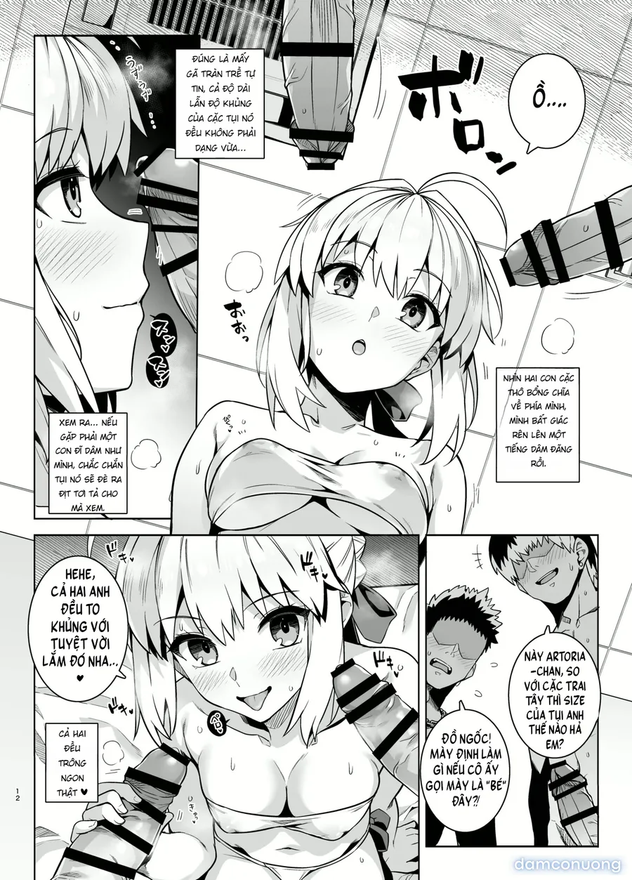 Saber-san Yarimoku Nanpamachi Pool Hen + Omake Mini CG Shuu 