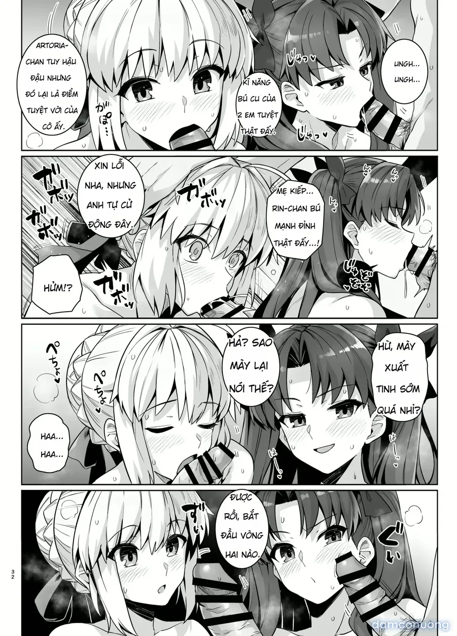 Saber-san Yarimoku Nanpamachi Pool Hen + Omake Mini CG Shuu 