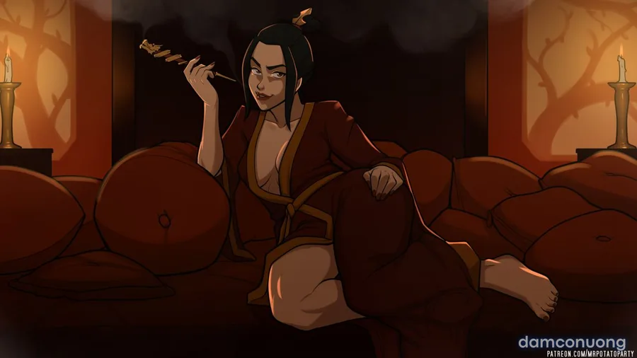 Azula hòn đá sôi sục 