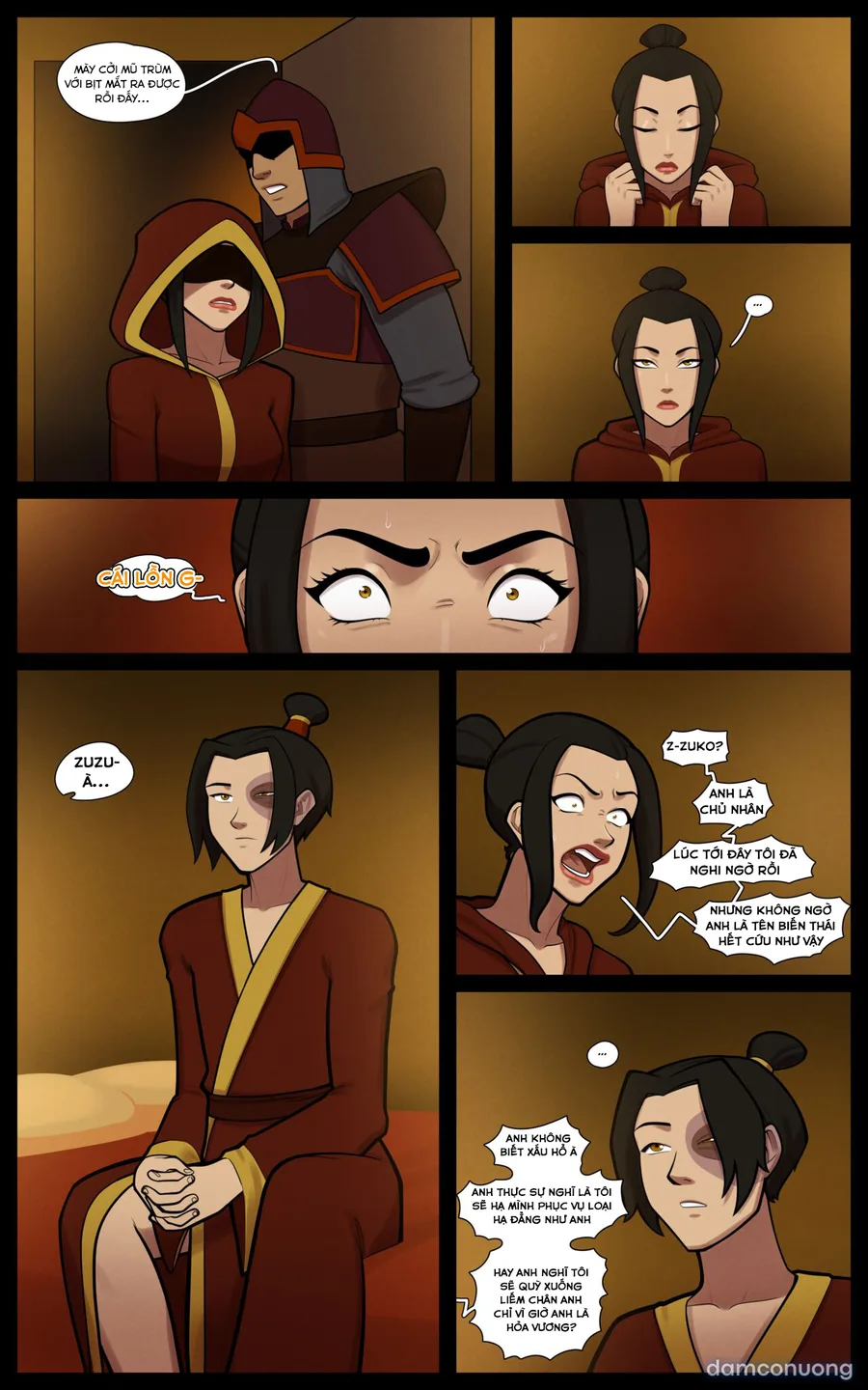Azula hòn đá sôi sục 