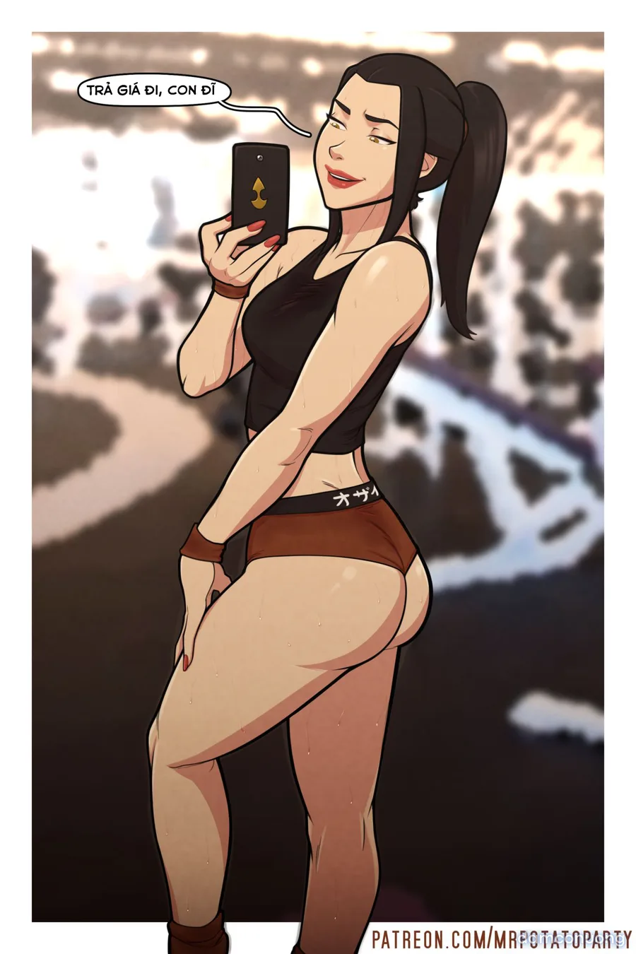 Azula hòn đá sôi sục 