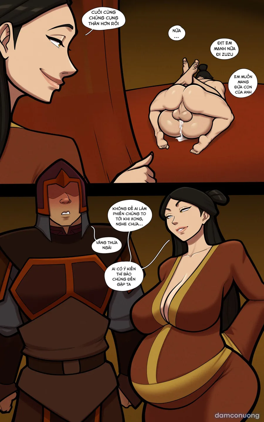 Azula hòn đá sôi sục 