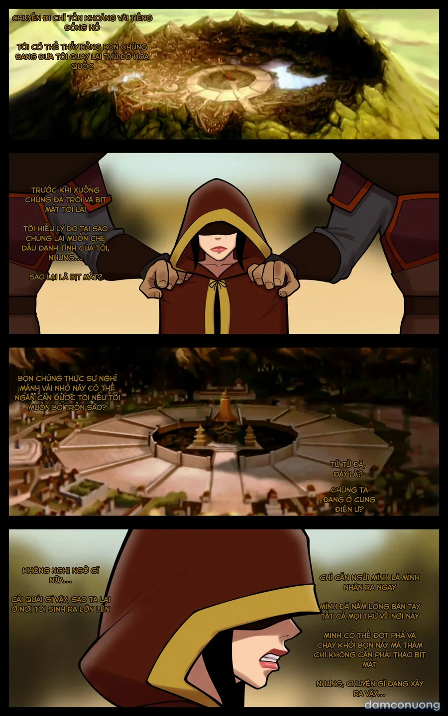 Azula hòn đá sôi sục 