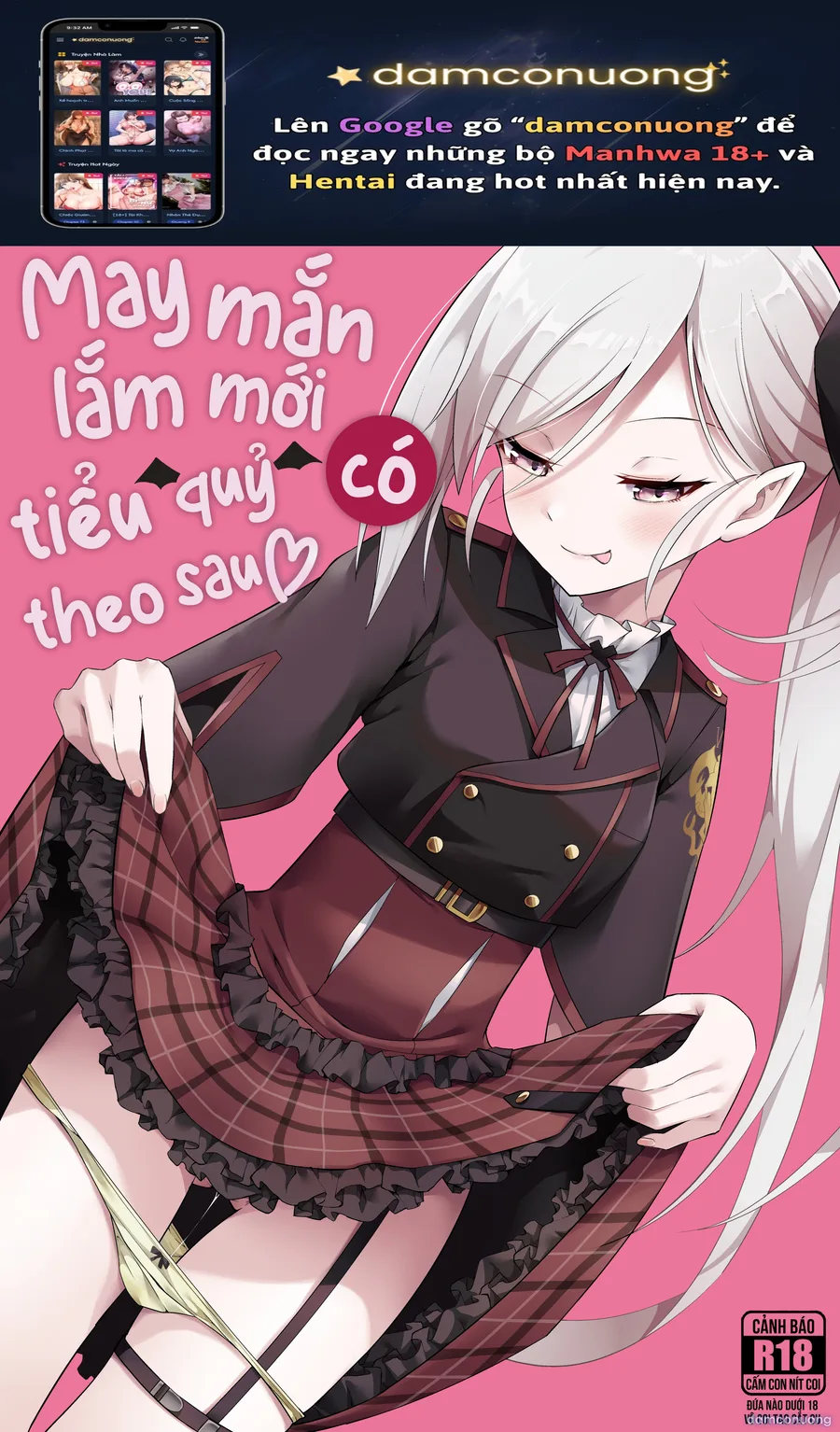 May mắn lắm mới có tiểu quỷ theo sau ♡ 