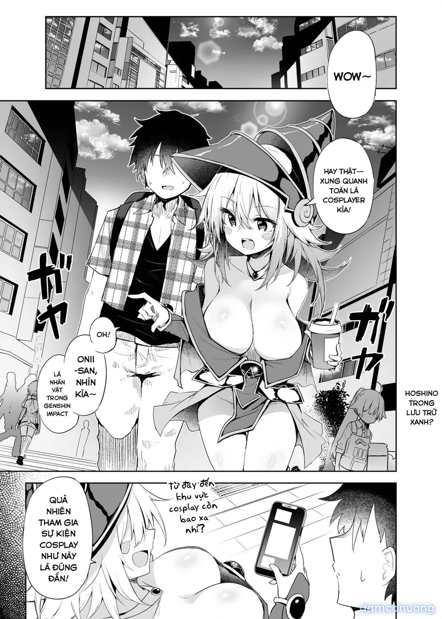 Đi dạo phố cùng em Cosplayer Dark Magician Girl và bắn tùm lum 