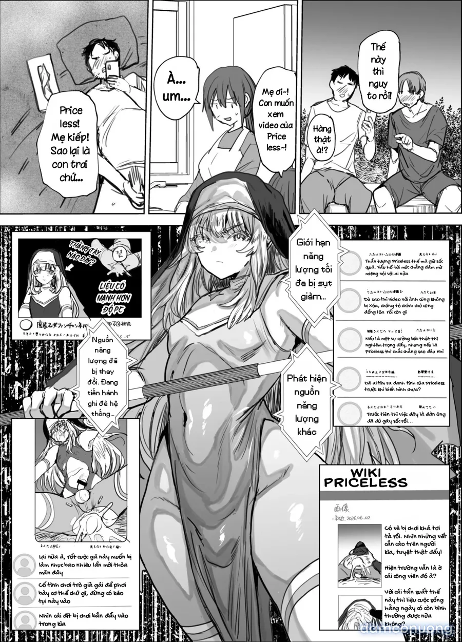 Đang hồi sức! Magical girl bị làm nhục lúc ngủ say 