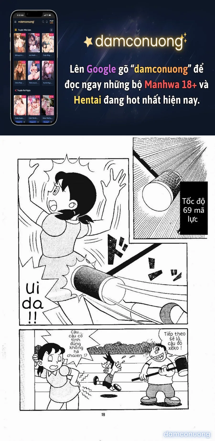 Tuyển Tập Doraemon Doujinshi 18+ [Bảo bối thần thánh] 