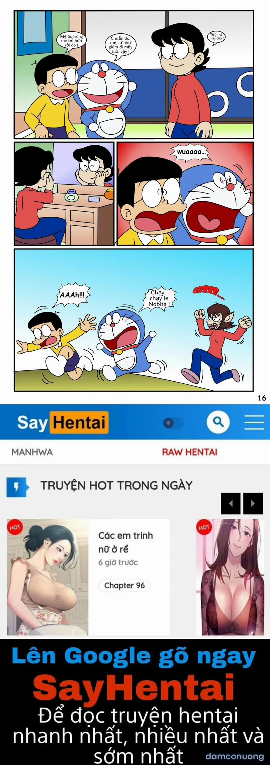 Tuyển Tập Doraemon Doujinshi 18+ [Bảo bối thần thánh] 