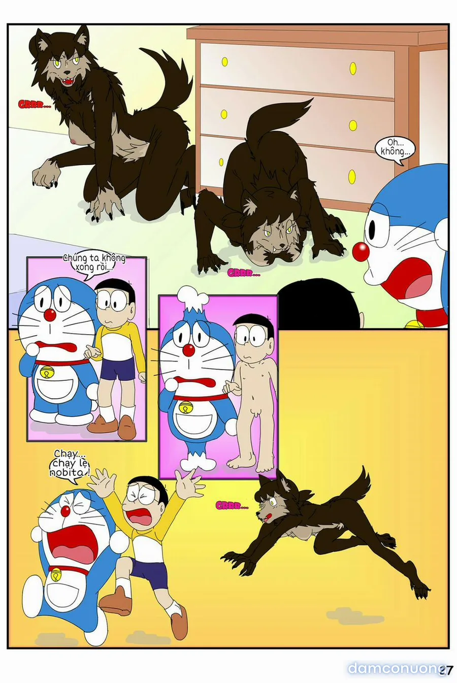 Tuyển Tập Doraemon Doujinshi 18+ [Bảo bối thần thánh] 