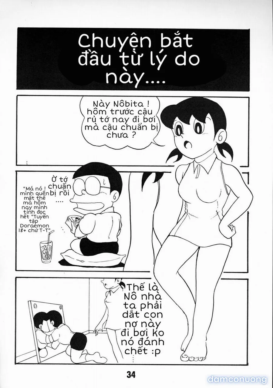 Tuyển Tập Doraemon Doujinshi 18+ [Bảo bối thần thánh] 