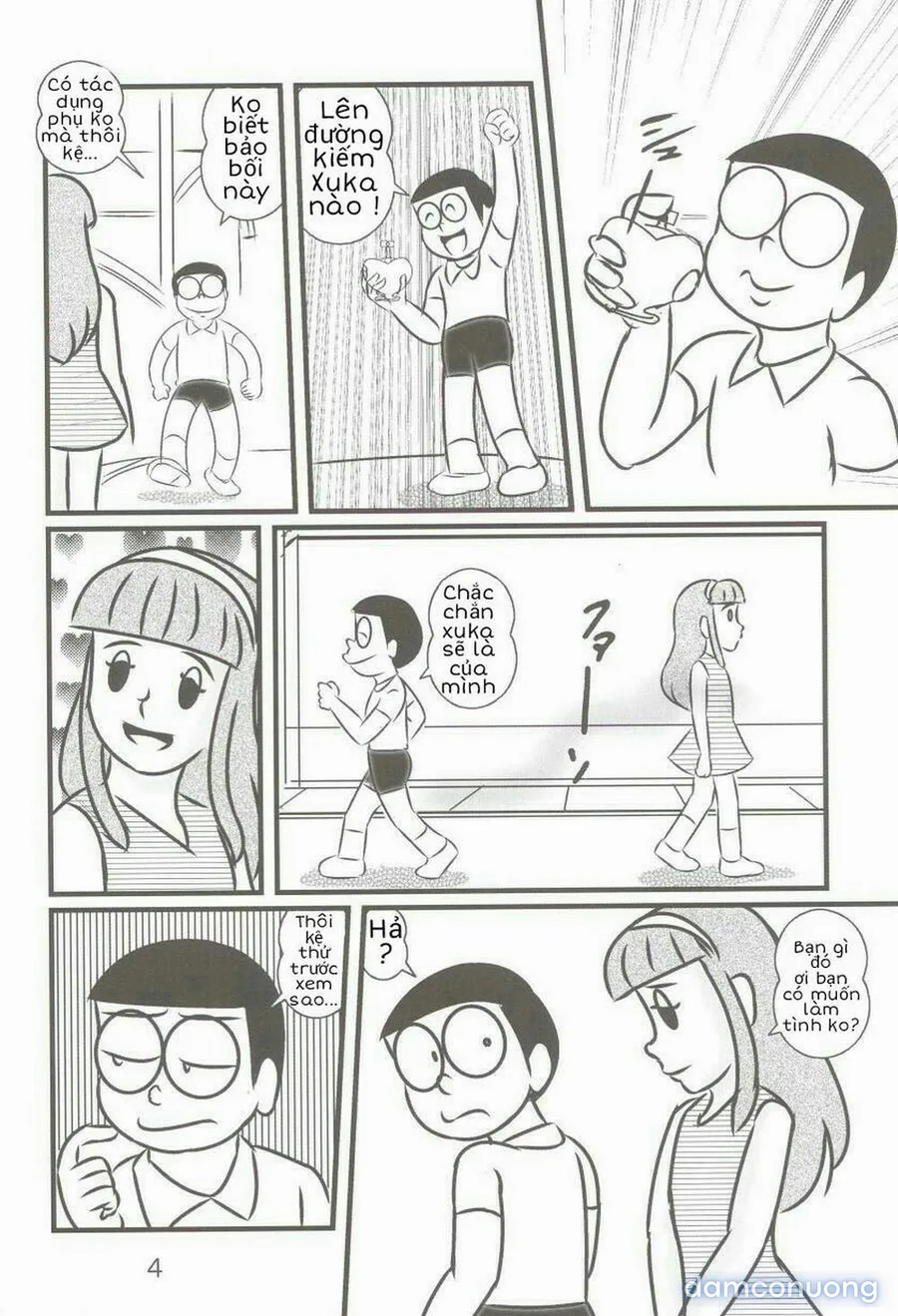 Tuyển Tập Doraemon Doujinshi 18+ [Bảo bối thần thánh] 