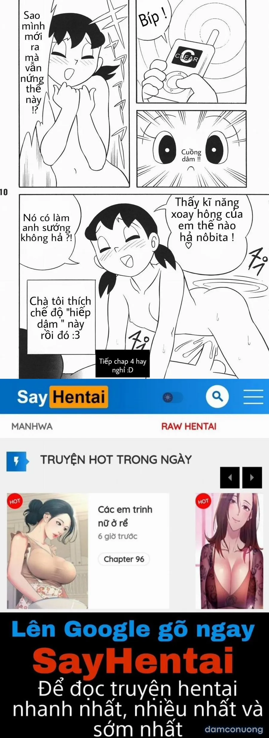 Tuyển Tập Doraemon Doujinshi 18+ [Bảo bối thần thánh] 