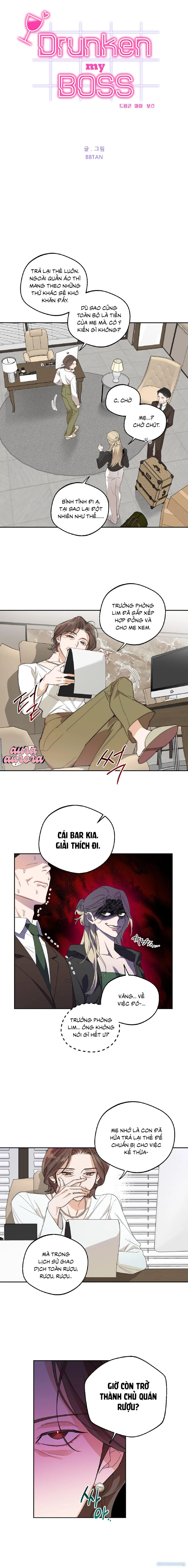 Sếp Say Xỉn Của Tôi 