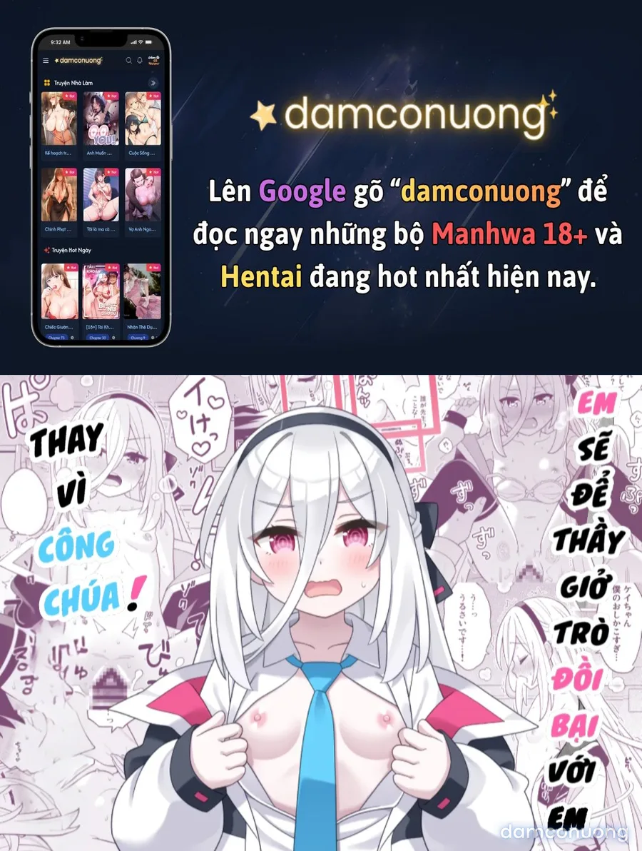 Em sẽ để thầy giở trò đồi bại với em thay vì công chúa! 