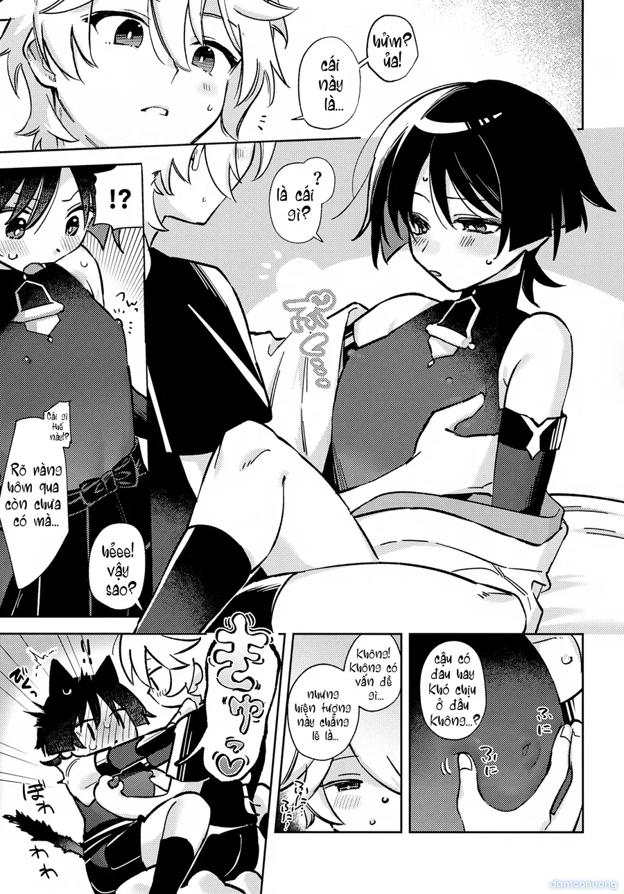 (Kami no Eichi 22) [Koushinryou Kata (K)] Kimi ga Kou Shitan Dakara (Genshin Impact)[Vietnamese] [furinazam_Translations] 