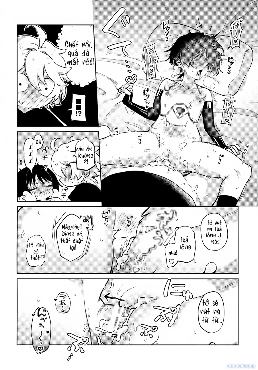 (Kami no Eichi 22) [Koushinryou Kata (K)] Kimi ga Kou Shitan Dakara (Genshin Impact)[Vietnamese] [furinazam_Translations] 