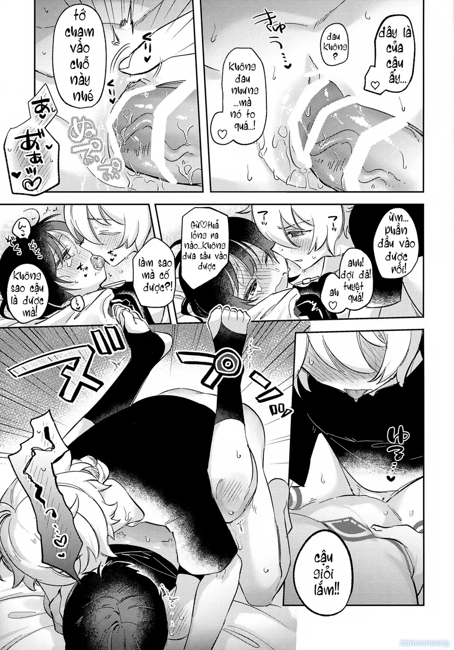 (Kami no Eichi 22) [Koushinryou Kata (K)] Kimi ga Kou Shitan Dakara (Genshin Impact)[Vietnamese] [furinazam_Translations] 