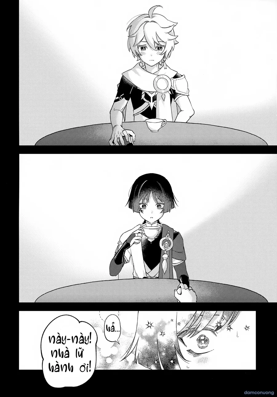 (Kami no Eichi 22) [Koushinryou Kata (K)] Kimi ga Kou Shitan Dakara (Genshin Impact)[Vietnamese] [furinazam_Translations] 