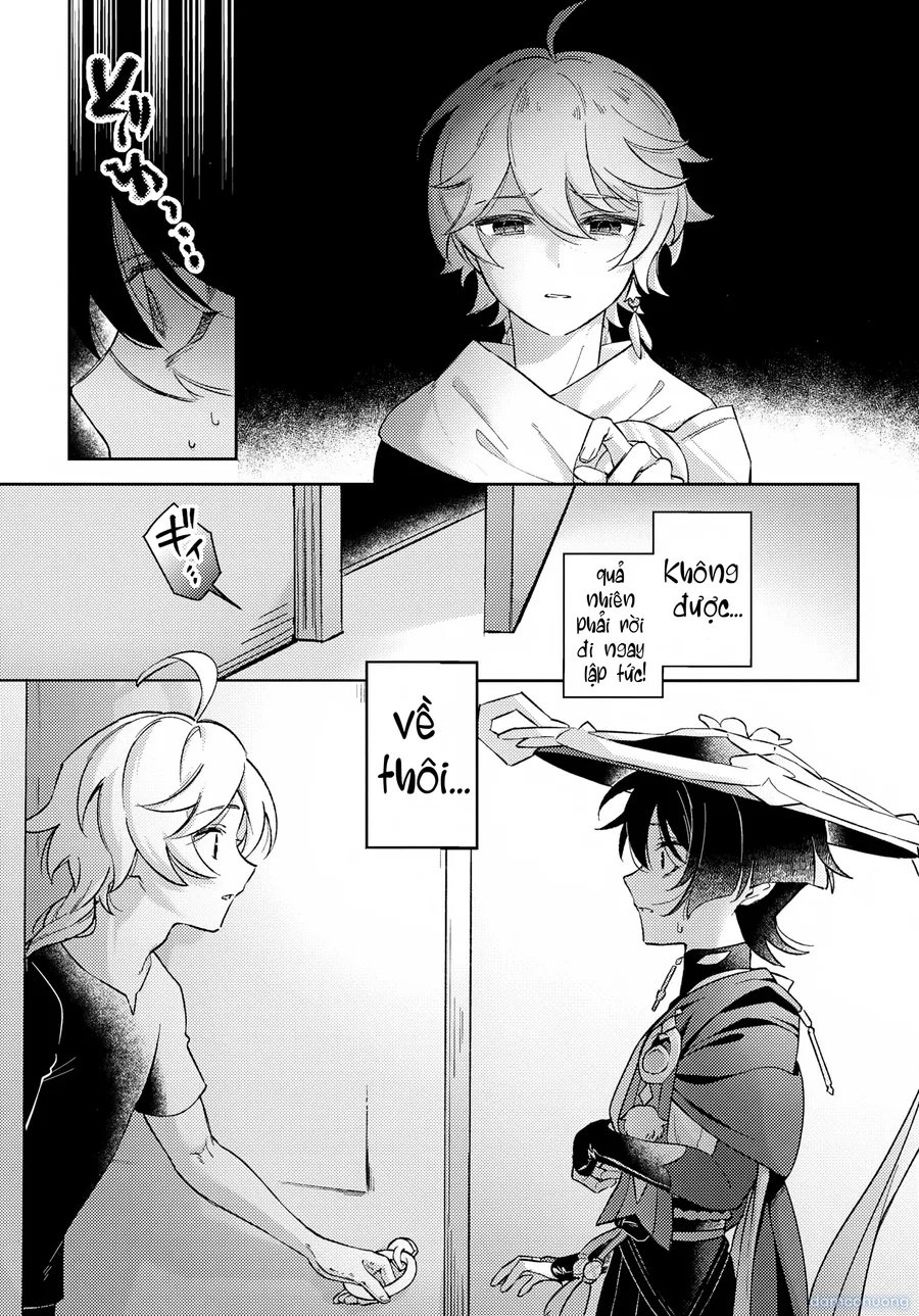 (Kami no Eichi 22) [Koushinryou Kata (K)] Kimi ga Kou Shitan Dakara (Genshin Impact)[Vietnamese] [furinazam_Translations] 