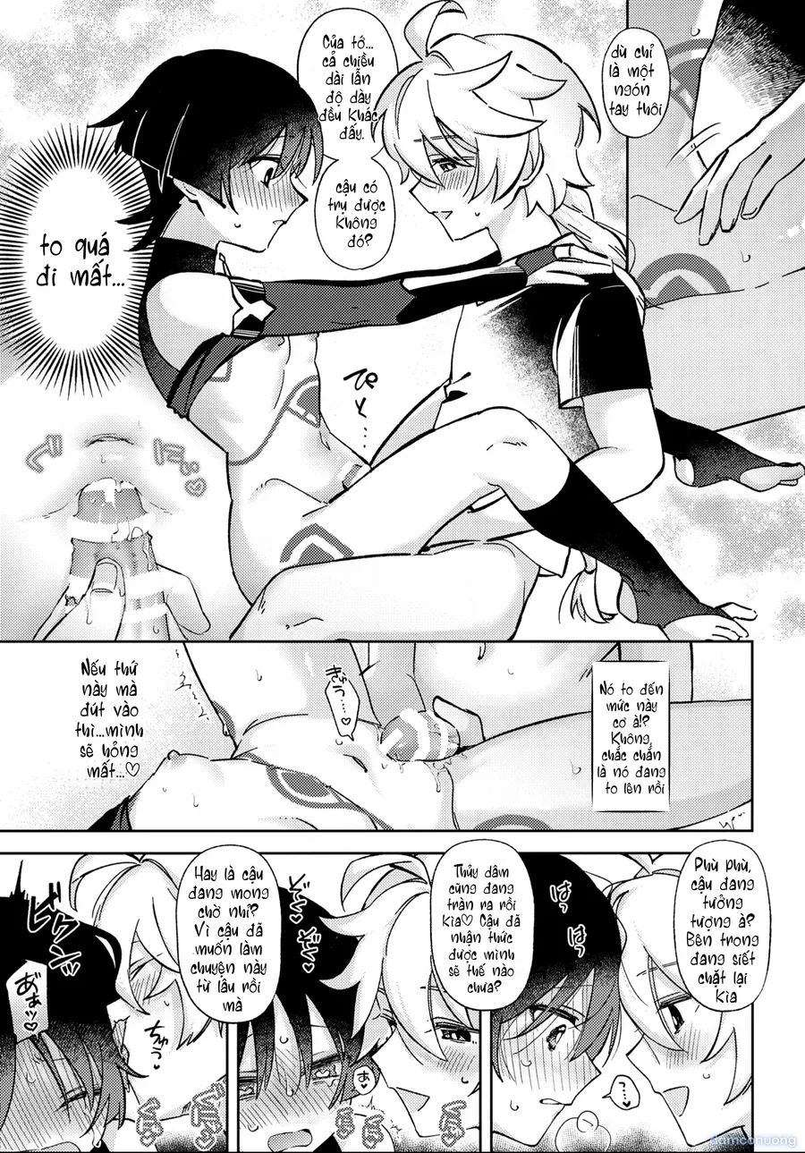 (Kami no Eichi 22) [Koushinryou Kata (K)] Kimi ga Kou Shitan Dakara (Genshin Impact)[Vietnamese] [furinazam_Translations] 