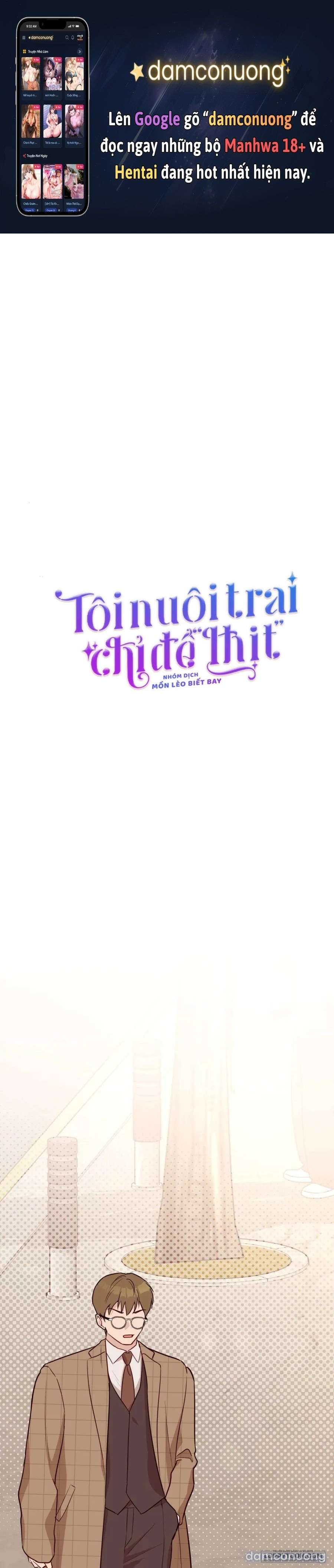 [18+] Tôi Nuôi Trai Chỉ Để "Thịt" 