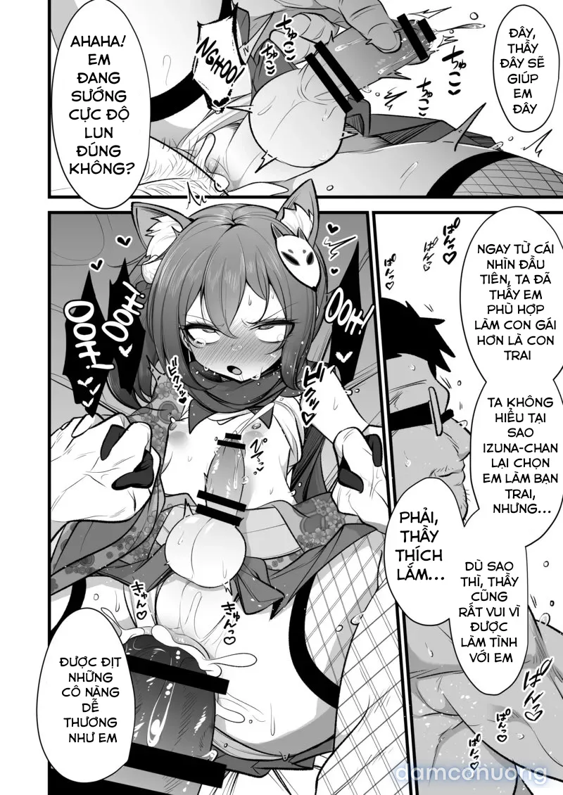 Khái niệm biến bạn trai của Izuna-chan thành Izuna-chan, rồi thành bạn gái của thầy 