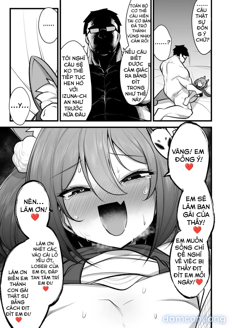 Khái niệm biến bạn trai của Izuna-chan thành Izuna-chan, rồi thành bạn gái của thầy 