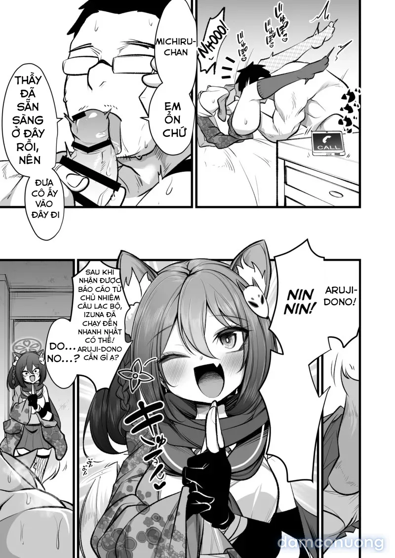 Khái niệm biến bạn trai của Izuna-chan thành Izuna-chan, rồi thành bạn gái của thầy 