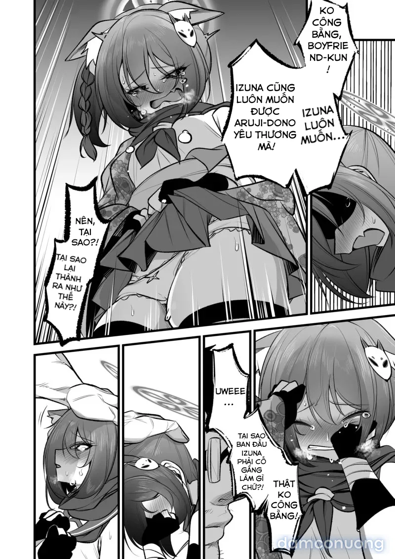 Khái niệm biến bạn trai của Izuna-chan thành Izuna-chan, rồi thành bạn gái của thầy 