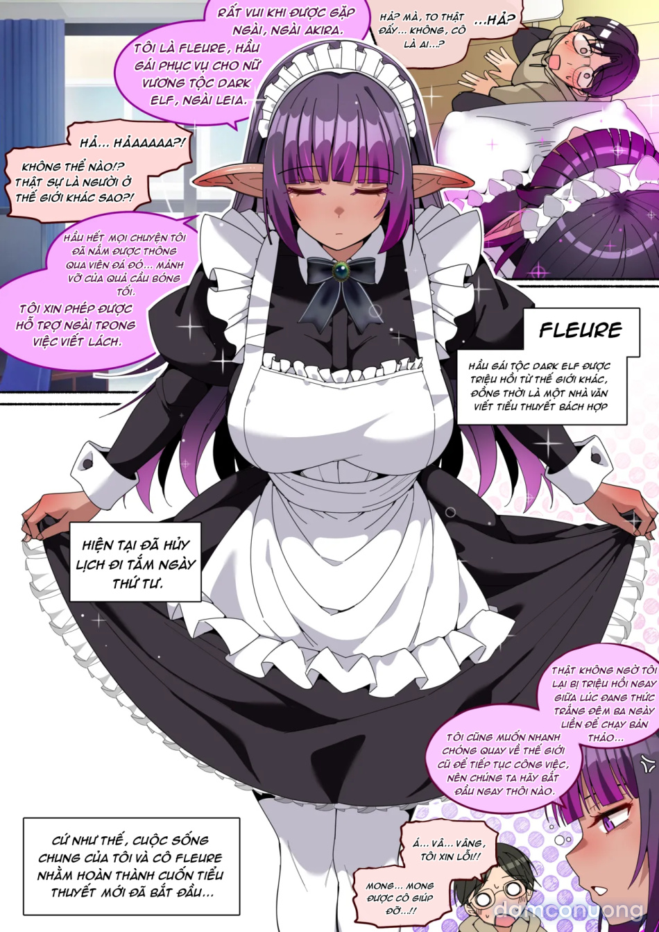 Câu chuyện về một cuộc sống sống chung với futa dark elf thường xuyên không tắm 