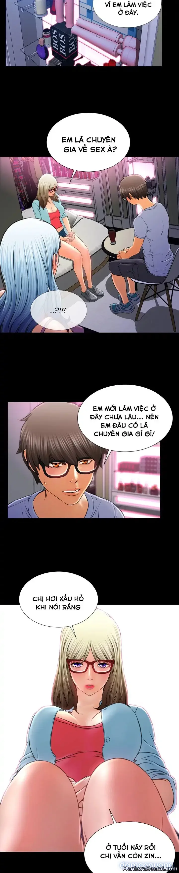 Em gái bán hàng sextoy 