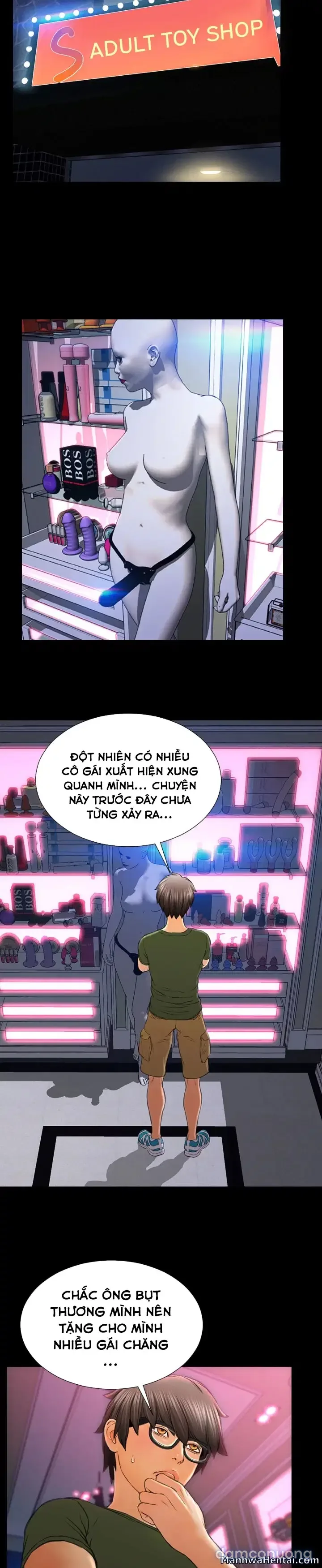Em gái bán hàng sextoy 
