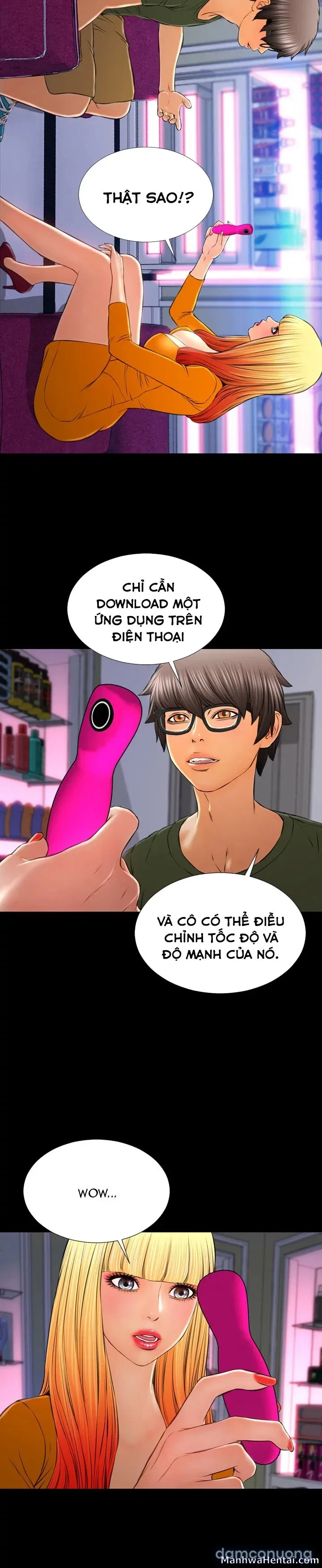 Em gái bán hàng sextoy 