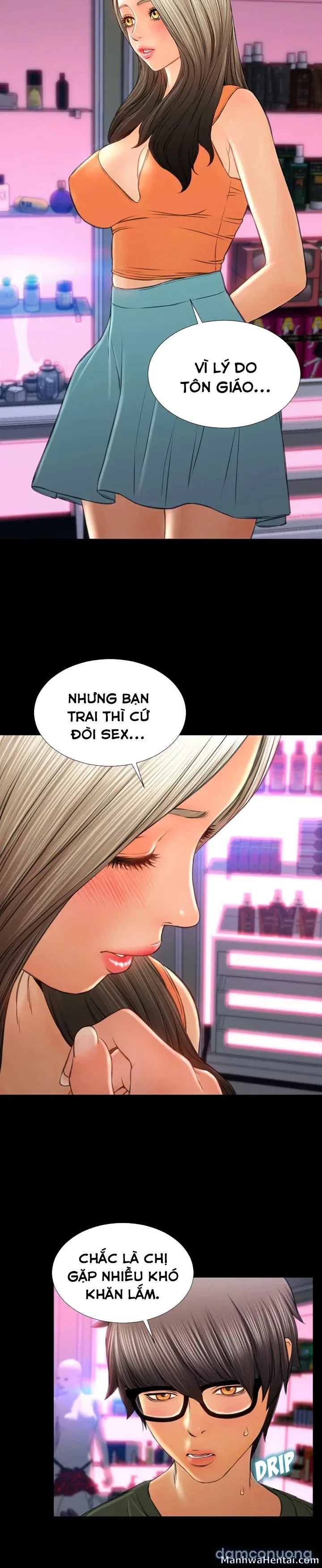 Em gái bán hàng sextoy 