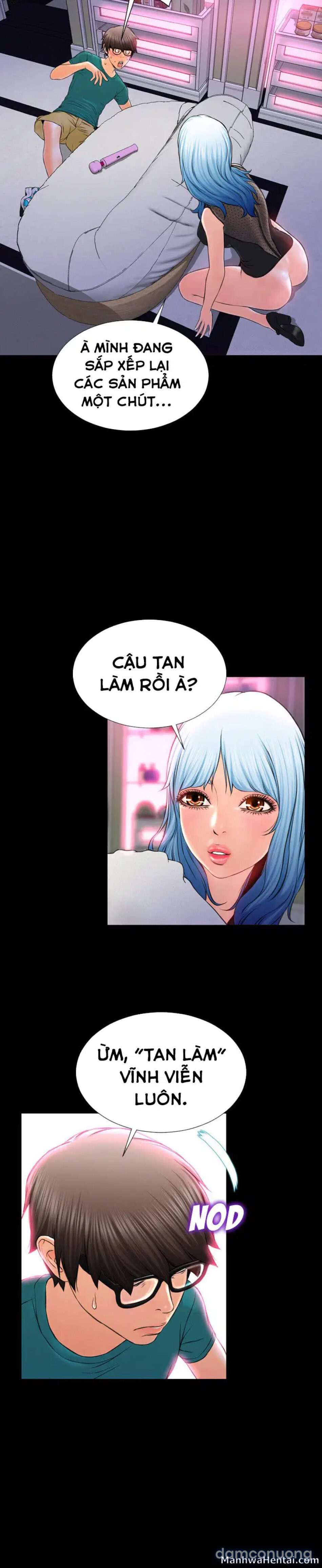Em gái bán hàng sextoy 